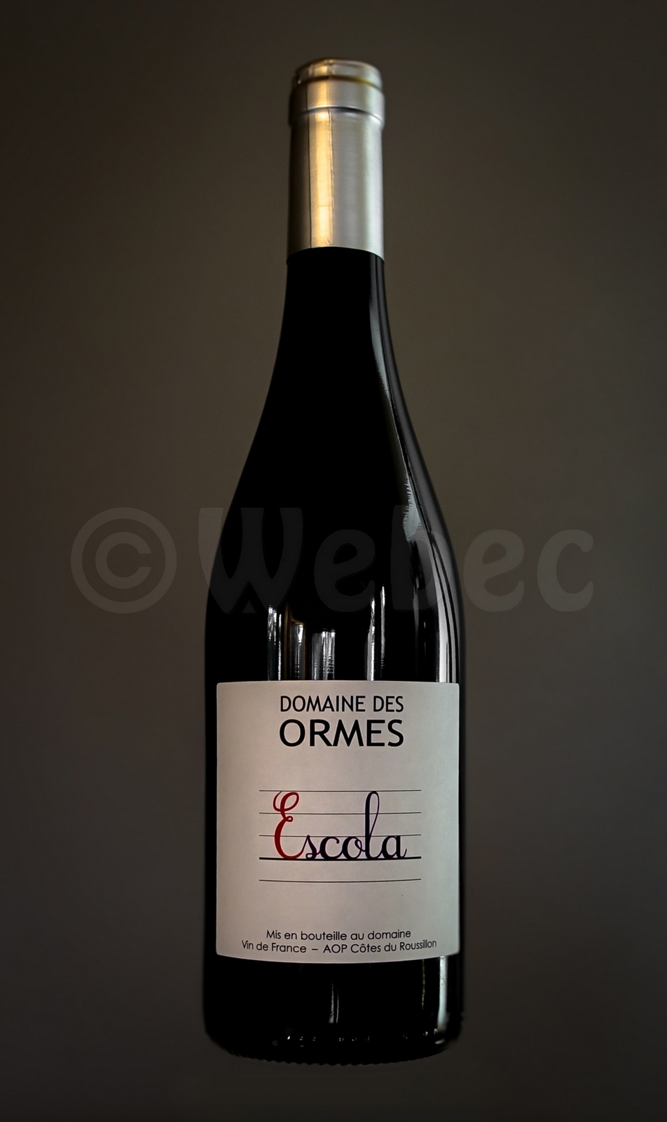 Bouteille vin rouge-Escola-Webec