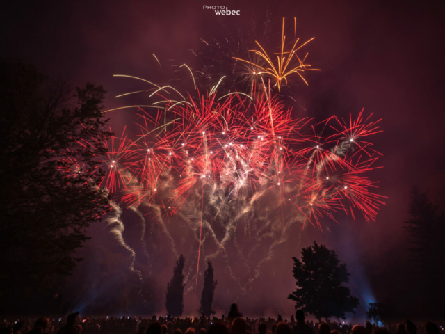 Feu d'artifice 14 juillet - Lons le Saunier-2021-Webec
